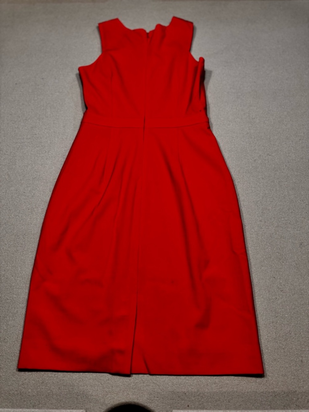 J. Crew Vibrant Red Midi Sheath Dress - Picture 2 of 11